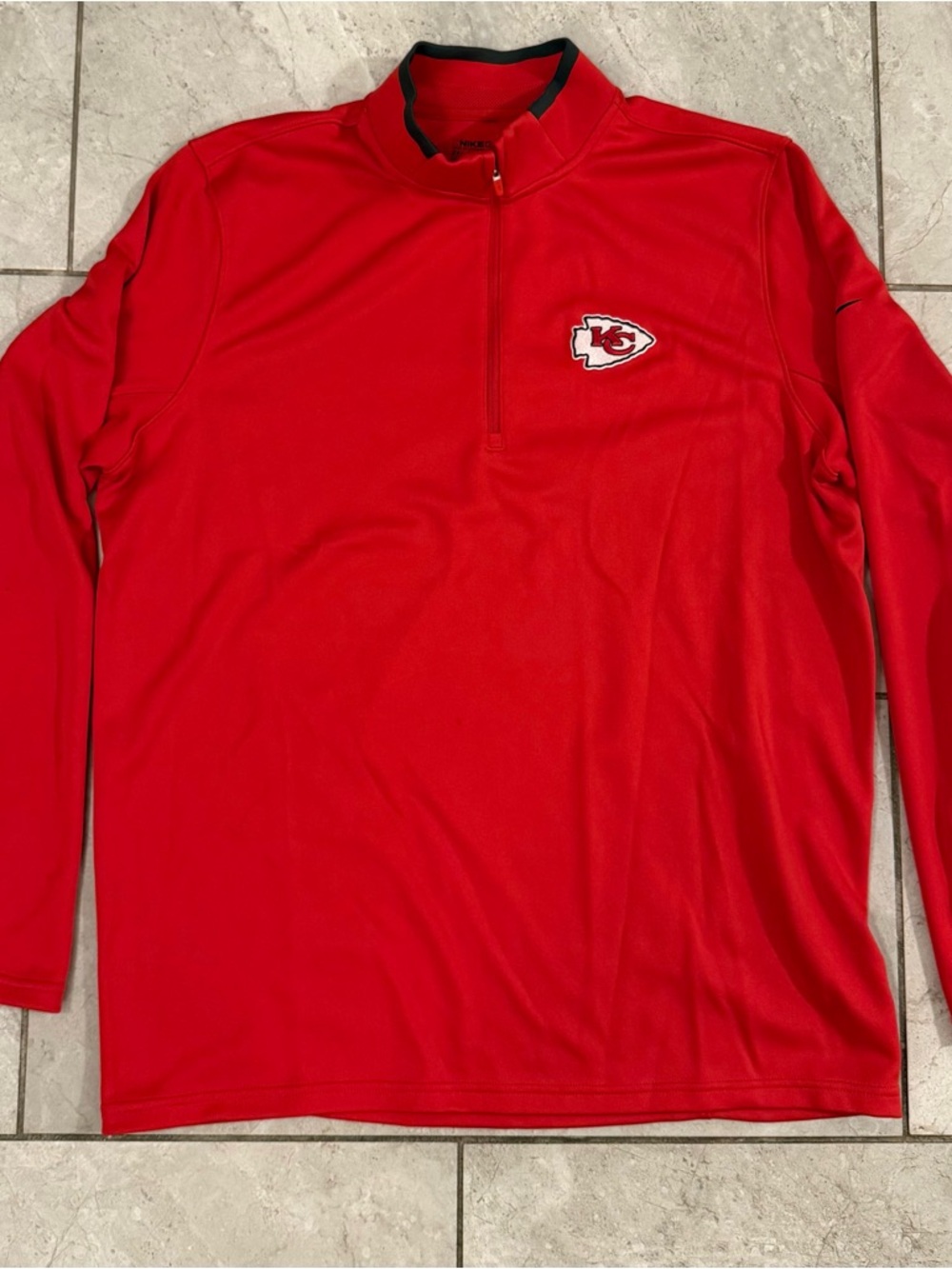 Nike Golf Dri-FIT Red Performance Polo
